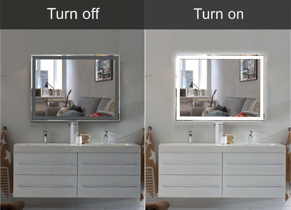 Which is the modern Led bathroom mirror？