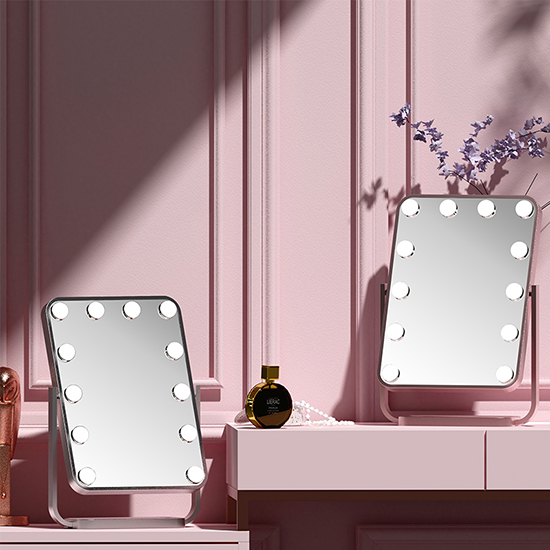 LED makeup mirror