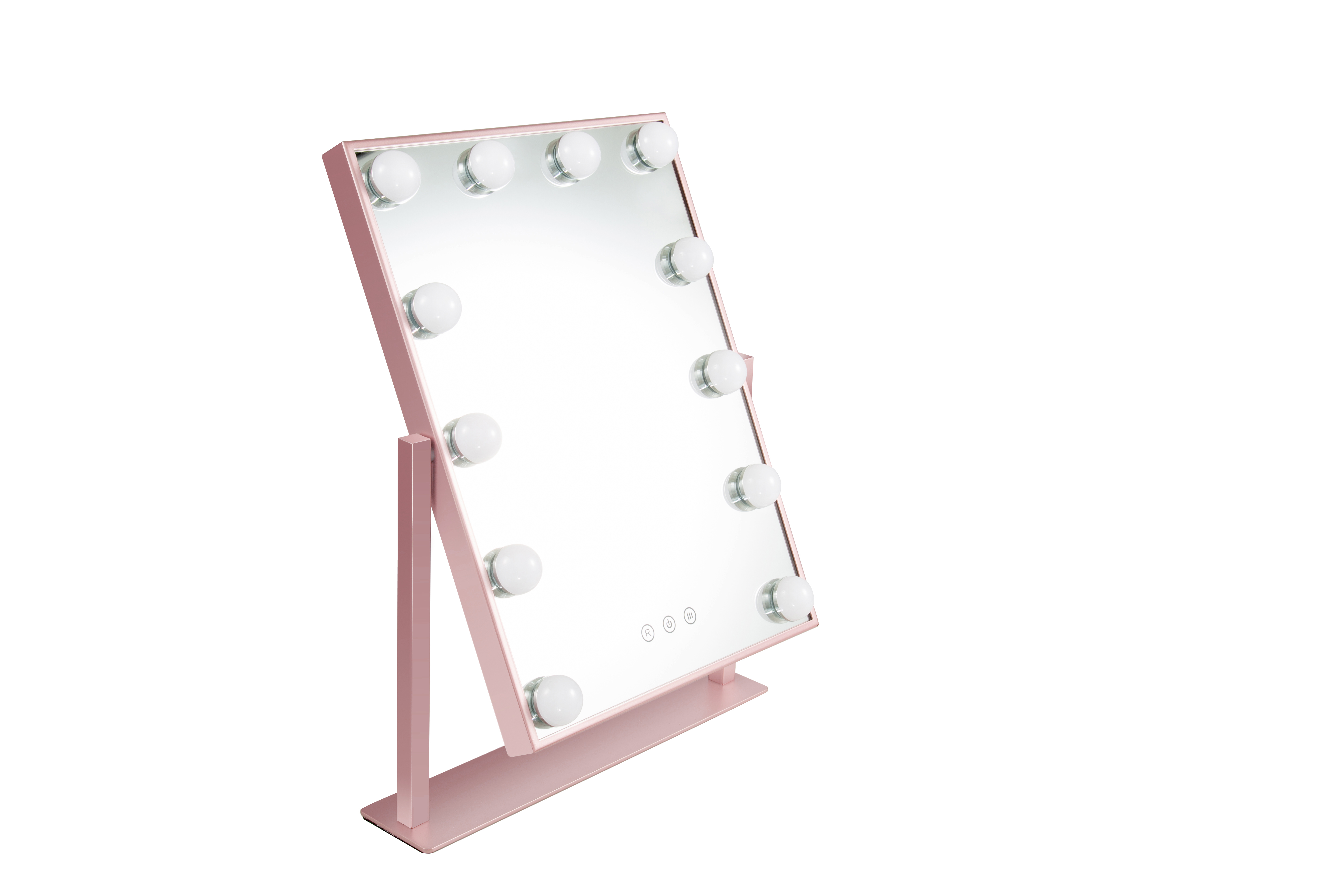 LED Lighted Makeup Mirror with Smart Touch Control