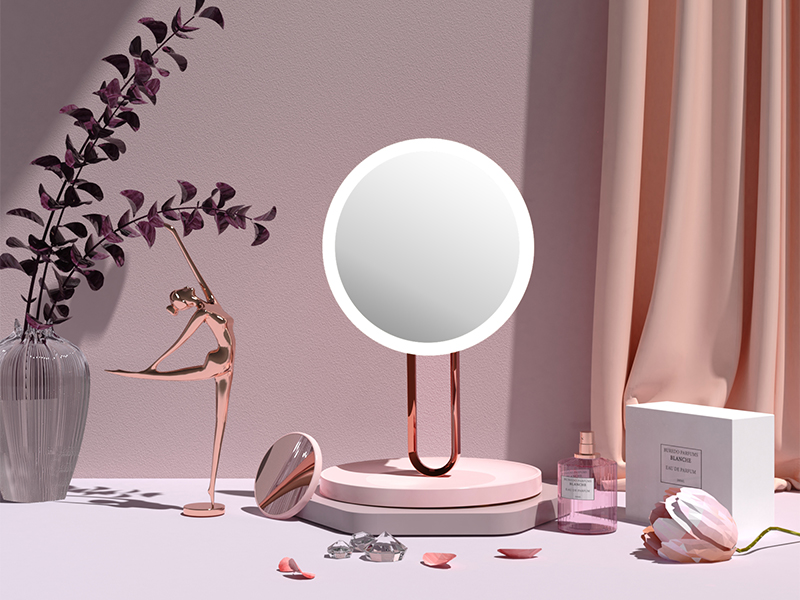 What are the types of Makeup mirror with lights？