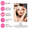 Lighted Makeup Mirror with Bright Adjustable Leds